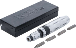 Úderový šroubovák 1/2" BGS100710 s bity (Sada 5 dílů včetně adaptéru 5/16")
