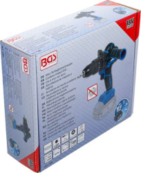 Aku rázový vrtací šroubovák BGS107360 bezkartáčový, 80 Nm (Bez aku)