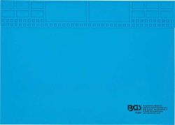 Pracovní podložka 350 x 245 mm BGS1074304 Silikonová a magnetická