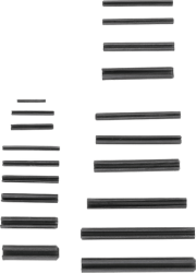 Zajišťovací pružné kolíky BGS108054 (Sada 450 dílů v PVC kazetě)