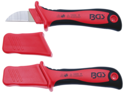 Elektrikářský VDE odizolační nůž na kabely BGS107965, ABS rukojeť