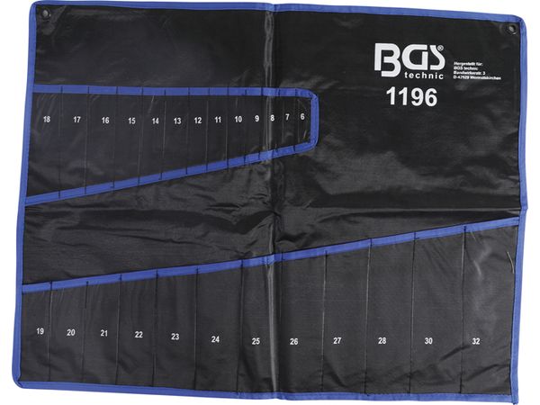 Prázdná kapsa BGS101196-LEER z tetronu pro sadu klíčů BGS 1196