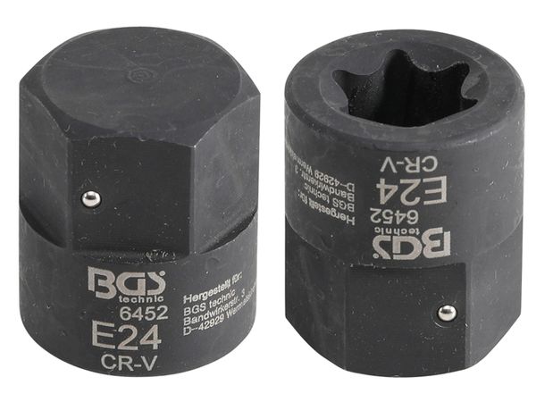Nástrčná hlavice 30 mm E-profil E24 BGS106452, tvrzená Pro MAN TGA